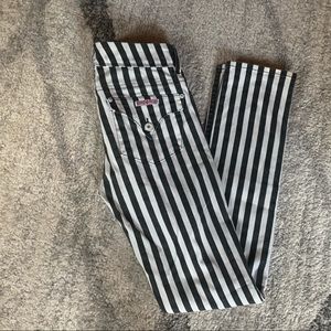 Hudson stripped jeans